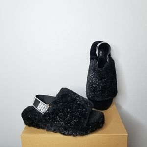UGG Fluff Yeah Metallic Sparkle